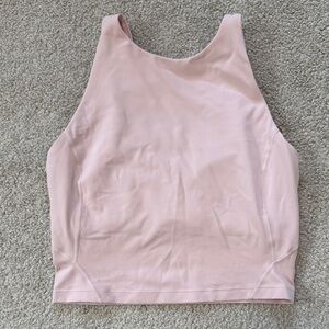 lululemon Align High-Neck Bra Tank Light Pink Sz6